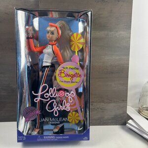 Lollipop Girls Brigette Doll 2002 Jan McLean Designs #706204 - New In Box